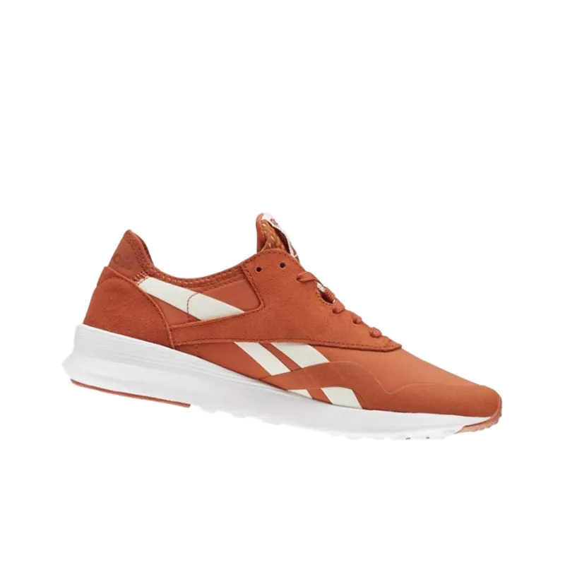 Reebok Classic Nylon Casual Shoes Women's Low-Top Orange Red-3