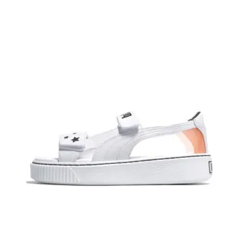 PUMA Sophia Webster X Platform Sandal 'White Black Orange' Women's