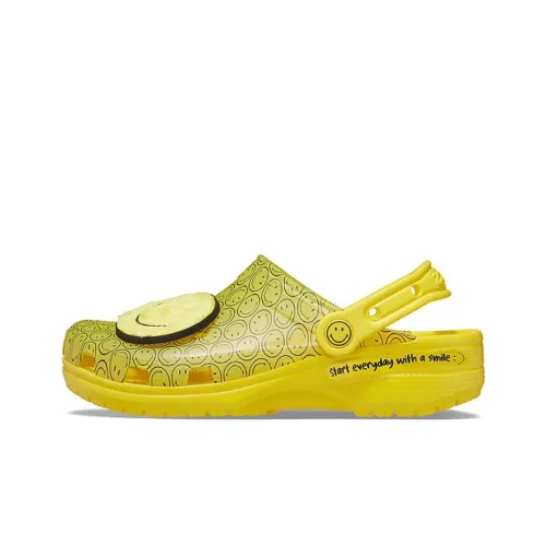 Crocs Classic Clog Translucent Smiley