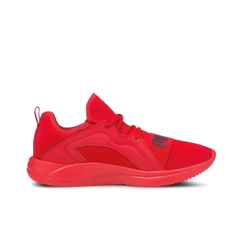 PUMA Resolve Cushioned Anti-Slip And Wear-Resistant Lightweight Low-Top Running Shoes Men's Red/Black-1