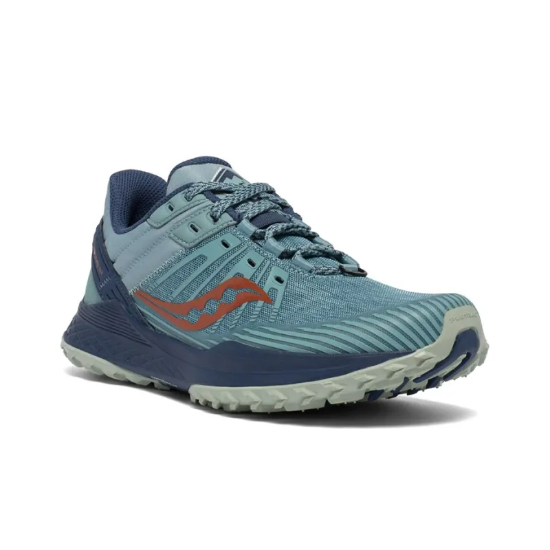Saucony Mad River TR Low-Top Running Shoes Women's Blue-2