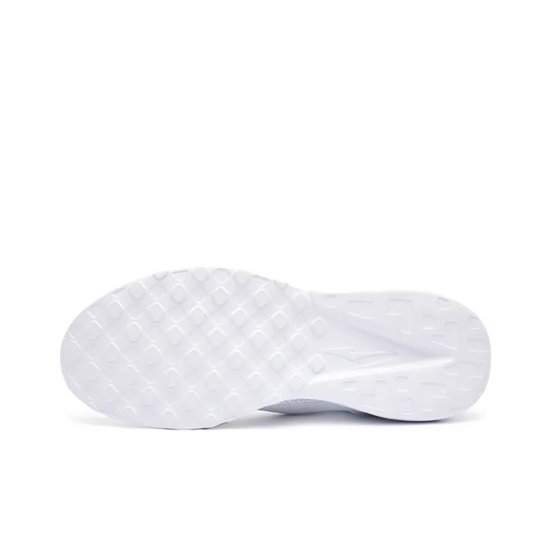Erke Cushioned Anti Slip Wear Resistant Breathable Lightweight Low Top Running Shoes Men's True White-4