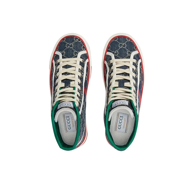 GUCCI Women's Tennis 1977 High 'Denim' Women's-2