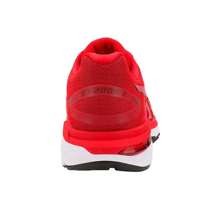 Asics GT-2000 7 Wear-Resistant Low-Top Running Shoes Men's Red-3