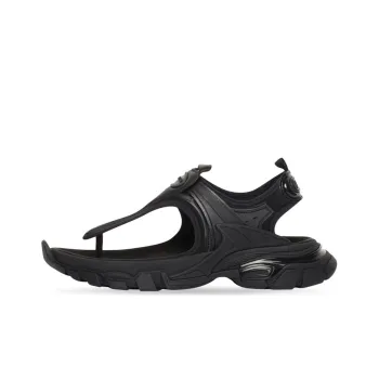 Balenciaga Track Thong Sandal Black Women's