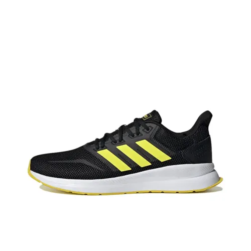 Adidas Neo Runfalcon 1.0 Running Shoes Men Low-Top Black/Yellow