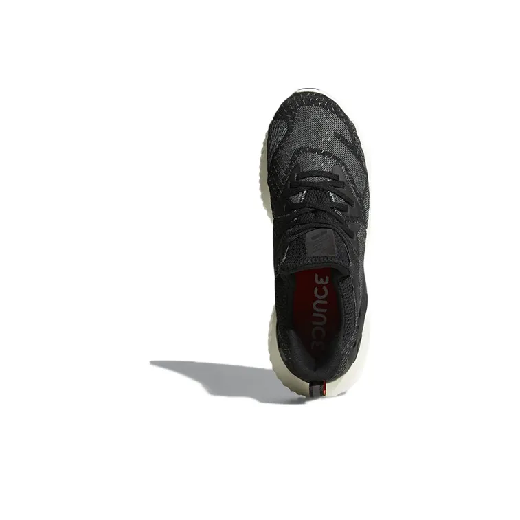 Adidas AlphaBounce Beyond Anti-Slip Wear-Resistant Low-Top Running Shoes Men's Carbon Black-4