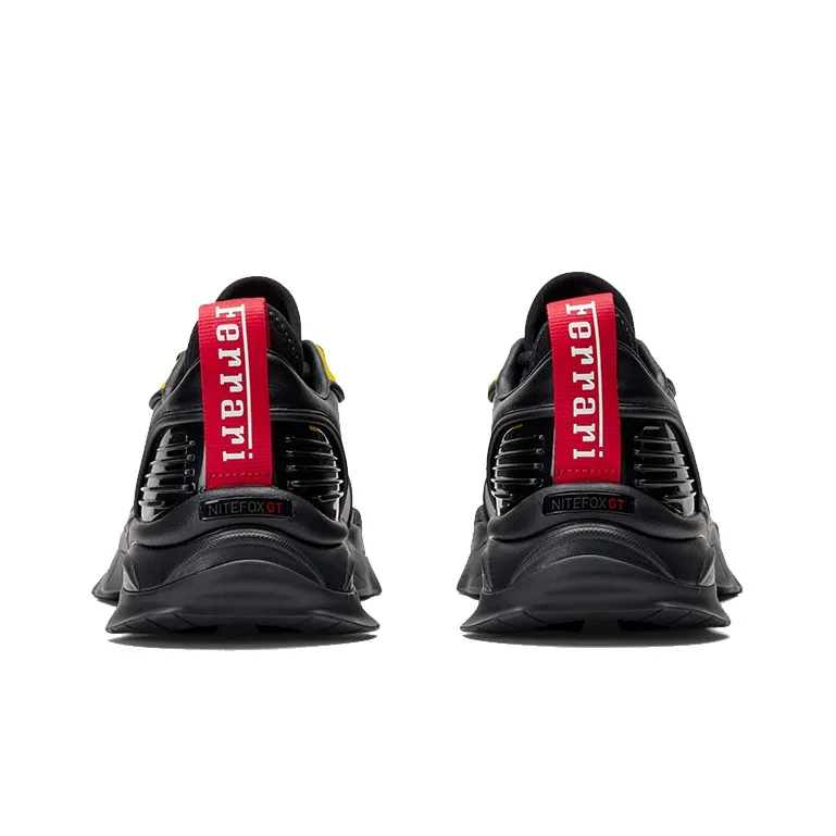 PUMA Nitefo Cushioning Anti-Slip And Wear-Resistant Low-Top Running Shoes Men's Black-3