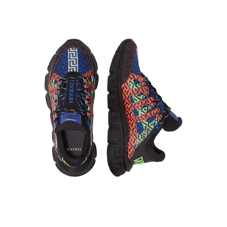VERSACE Trigreca La Greca Signature Black Multicolour-2