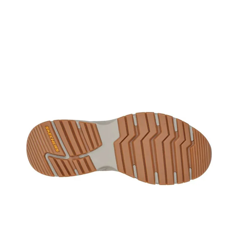 Skechers ARCH FIT BAXTER Cushioning Anti-Slip And Wear-Resistant Low-Top Casual Shoes Men's Brown-4