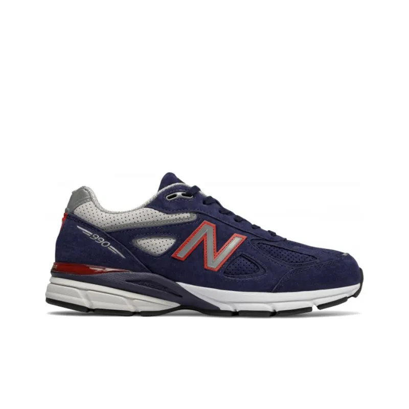 New Balance 990v4 Navy Red-1