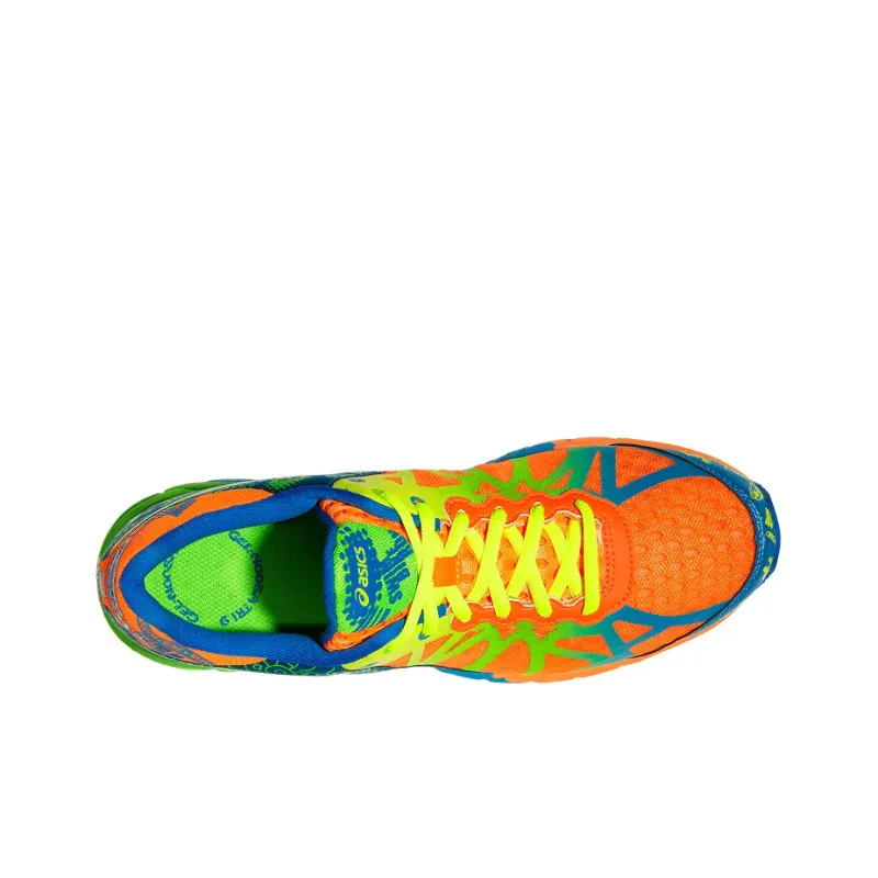 Asics Gel-Noosa Tri 9 Anti-Slip Wear-Resistant Low-Top Running Shoes Men's Orange Yellow Blue-2