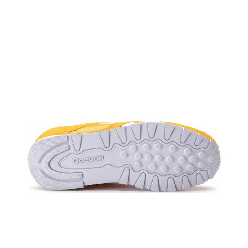 Reebok Classic Nylon Casual Shoes Women's Low-Top Yellow-5