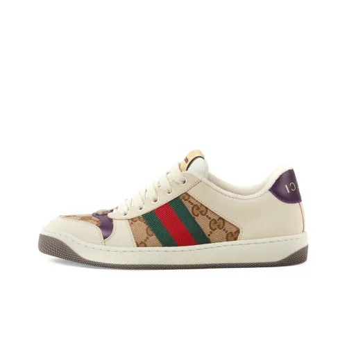 GUCCI Women's Screener 'GG Canvas - Beige'