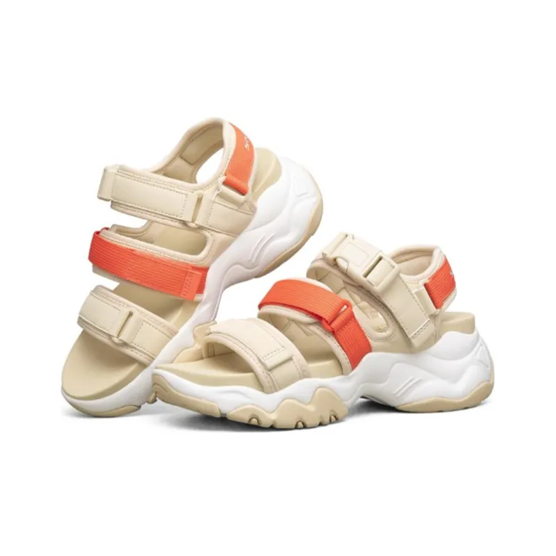 Skechers D'LITES 3.0 Beach Sandals Women's Yellow Orange-2