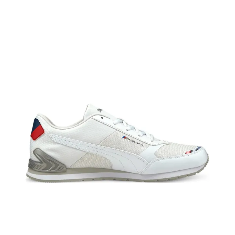 PUMA Track Racer Bmw Motorsport White Silver-2