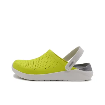 Crocs LiteRide Lazer Cut Clogs 'Yellow Beige'