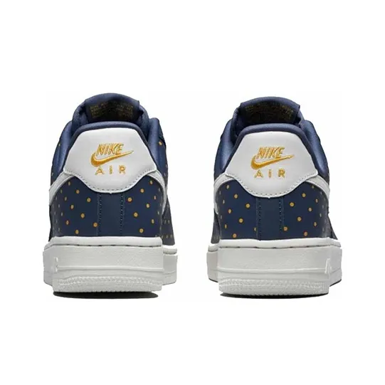 Nike Air Force 1 Low Thunder Blue Yellow Ochre Women's-3