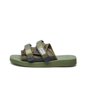 Suicoke Slip Resistant Slide Slippers Men's Olive Green