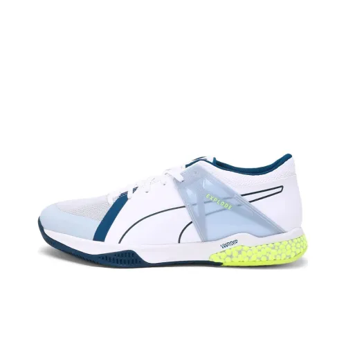 PUMA Explode XT Hybrid 2 Running Shoes Women's Low-Top Blue/Green/White