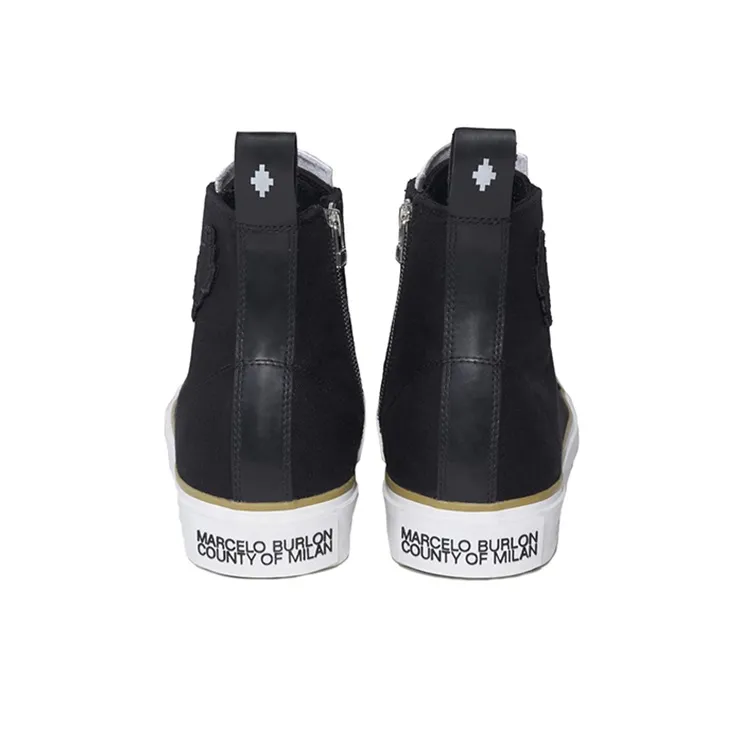 Marcelo Burlon Cross Patch High-Top Sneakers-4