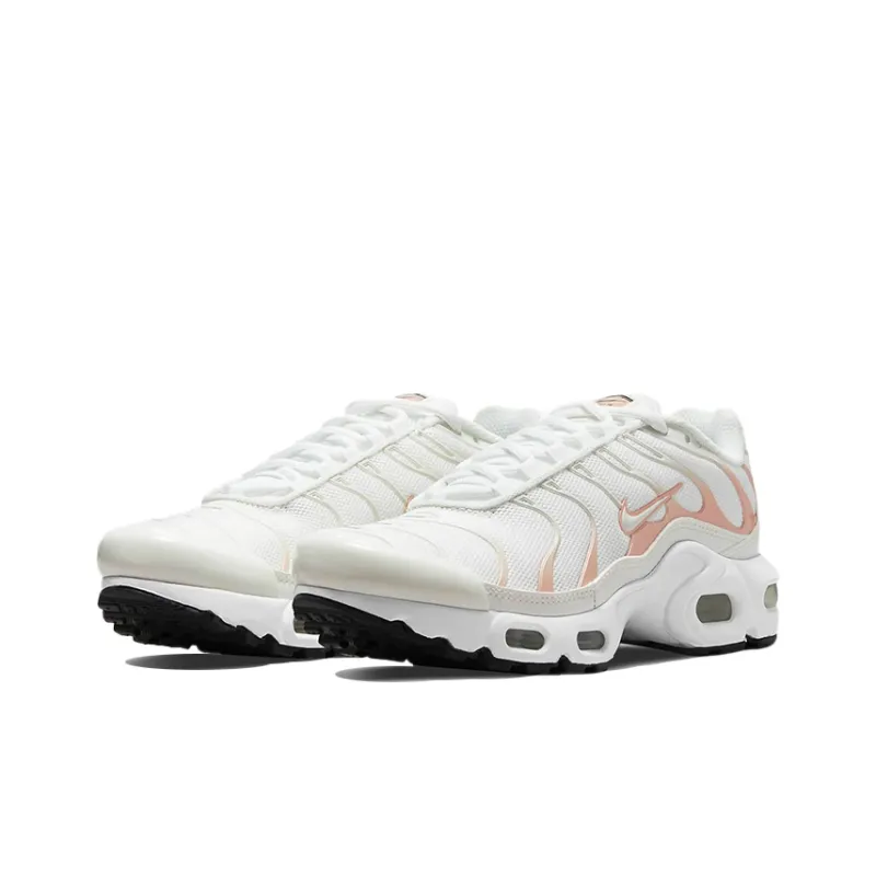 Nike Air Max Plus Low Top Kids' Running Shoes White Teenagers-2