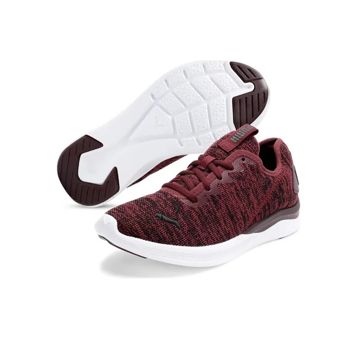 PUMA Ballast Breathable Lightweight Wear-Resistant Slip-Resistant Low-Top Running Shoes Women's Burgundy-3