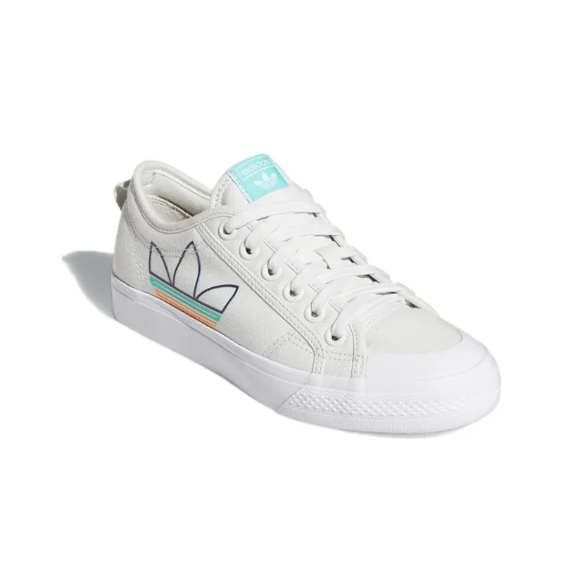 Adidas Originals Nizza Trefoil 'White' Women's-2