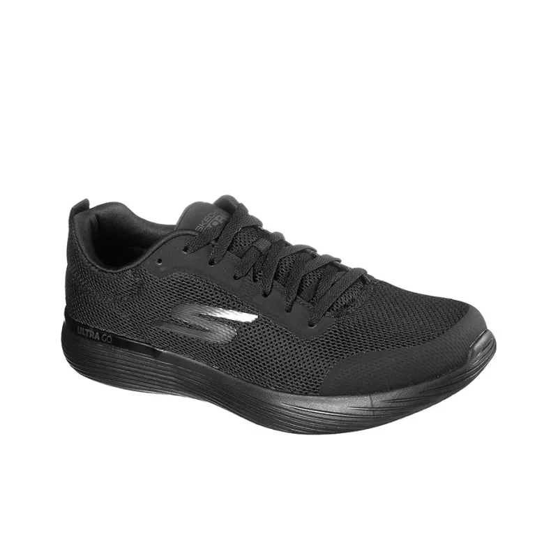 Skechers Go Run 400 V2 Cushioning Anti-Slip And Wear-Resistant Low-Top Casual Running Shoes Men's All Black-2