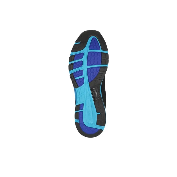 Asics Dynaflyte 2 Anti-Slip And Wear-Resistant Breathable Low-Top Casual Running Shoes Men's Black Blue-4