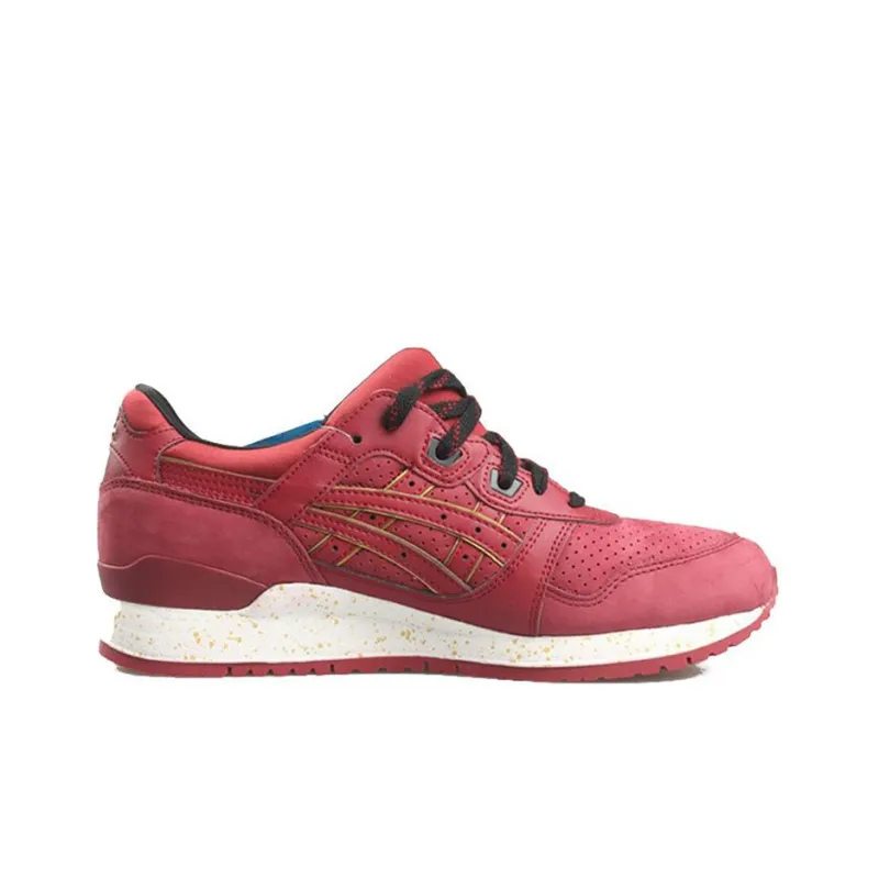 Asics Gel Lyte Iii Burgundy Speckled Midsole Women's-1