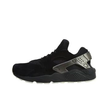 Nike Air Huarache Run Prm Black Black Sail