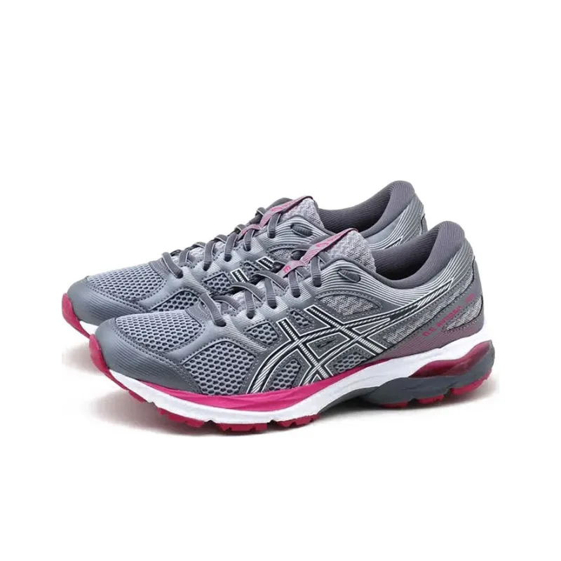 Asics Gel-Nagoya 3 Running Shoes Women's Low-Top Silver/Pink-2