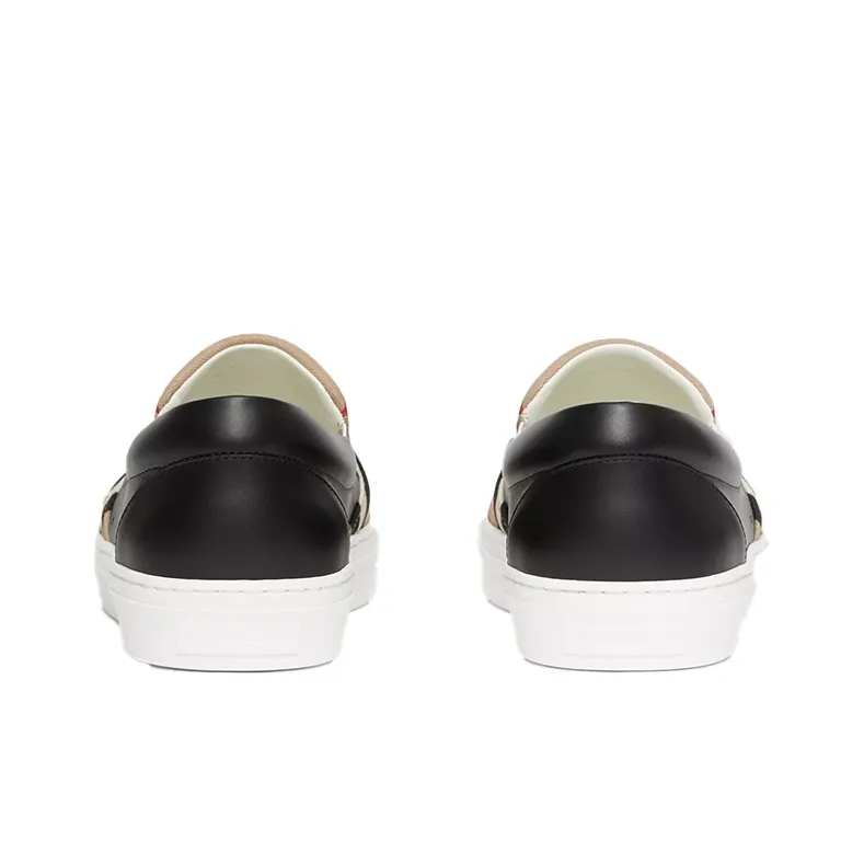 Burberry Vintage Stylish Skateboarding Shoes Men's Archive Beige-4