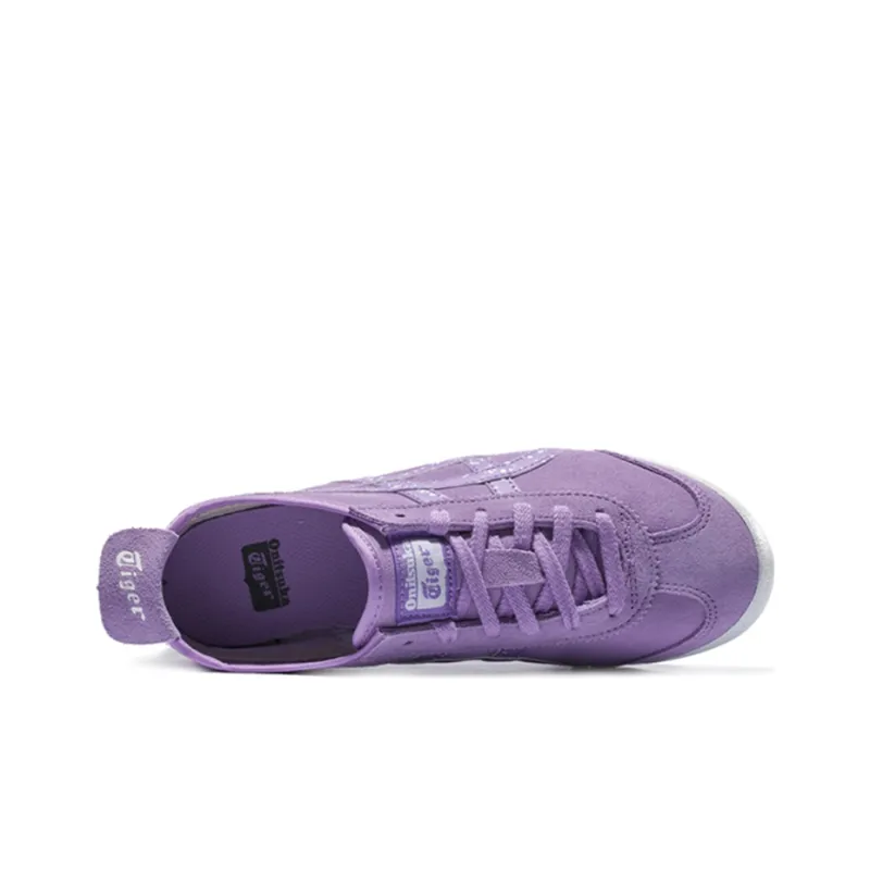 Onitsuka Tiger MEXICO 66 Anti-Slip Wear-Resistant Low-Top Casual Shoes Unisex Light Purple-2