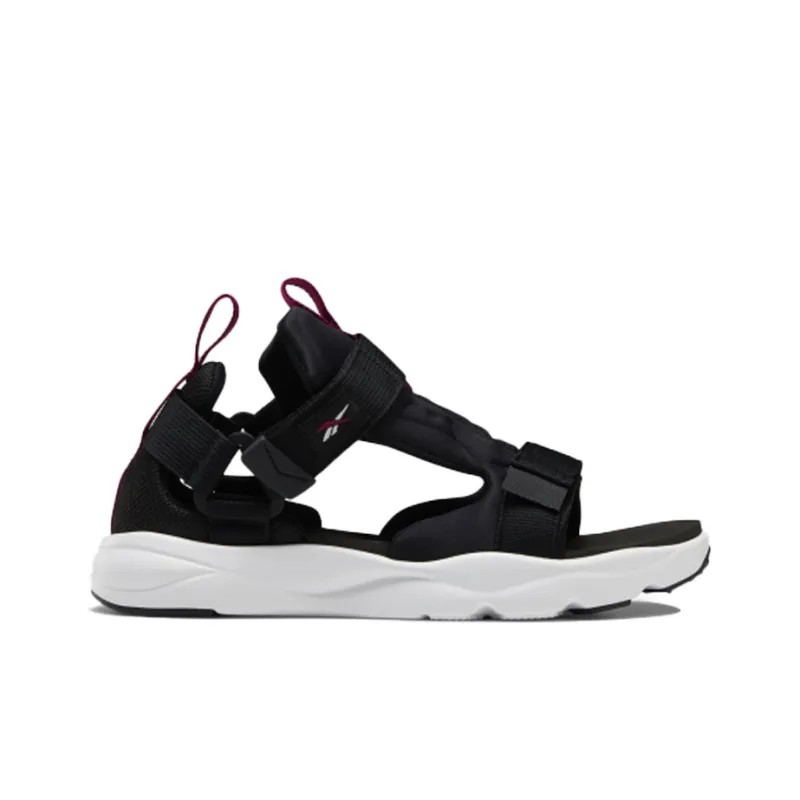 Reebok Furylite Sandal Black White Blaze Berry-1