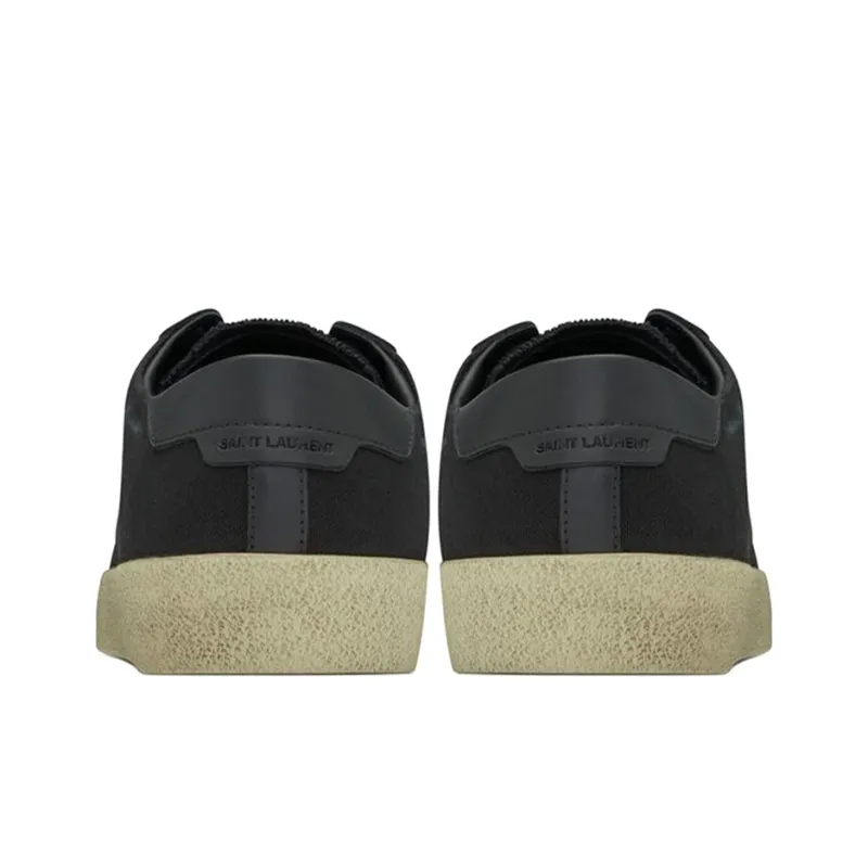 SAINT LAURENT Court Classic SL/06 Low Black-3