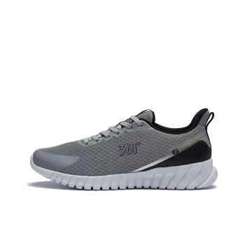 361° Cushioning Breathable Lightweight Low Top Running Shoes Men's Space Gray