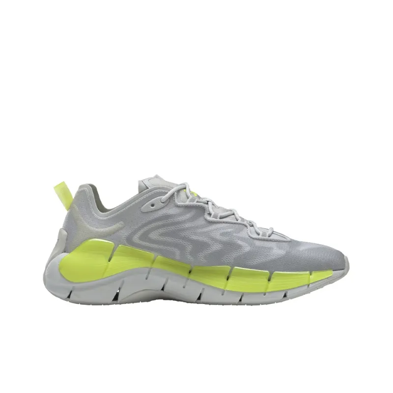 Reebok Zig Kinetica 2 'Pure Grey Acid Yellow'-1