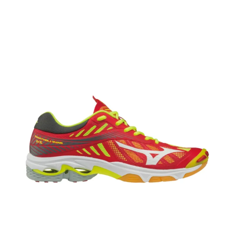 Mizuno Wave Lightning Z4 Running Shoes Unisex Low-Top Red/Yellow-1