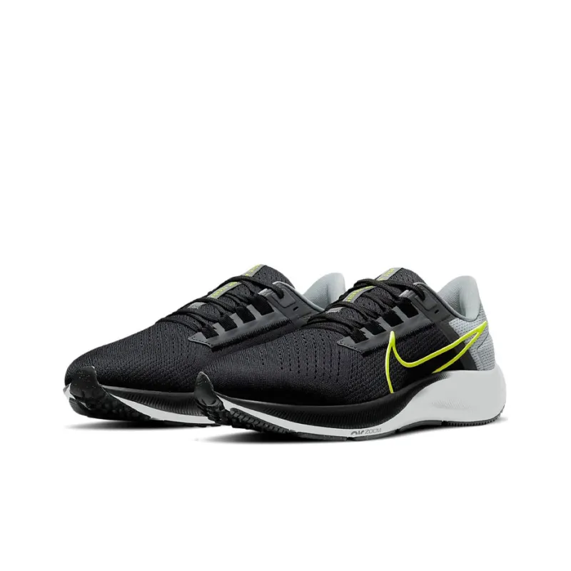 Nike Air Zoom Pegasus 38 Black Smoke Grey Volt-2