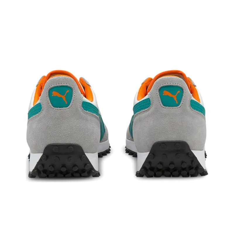 PUMA Easy Rider 2 Cushioning Anti-Slip And Wear-Resistant Low-Top Casual Running Shoes Unisex Gray Blue Orange-4