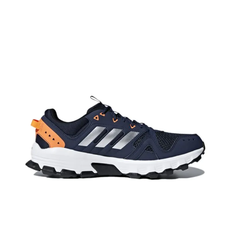 Adidas Rockadia Trail Low-Top Running Shoes Men's Blue White Orange-1