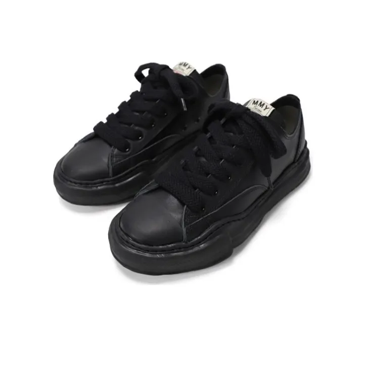 Maison MIHARA YASUHIRO Peterson OG Sole Leather Low Black-2