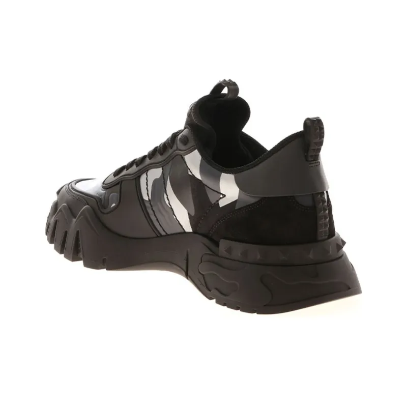 Valentino Rockrunner Plus 'Camo -Black Silver'-4