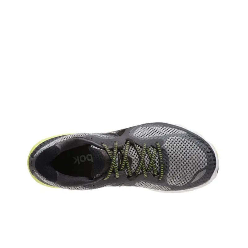 Reebok Harmony Road Running Shoes Men Low-Top Gray/White/Yellow-3