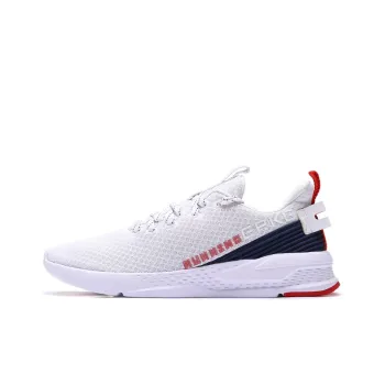 Erke Low Top Running Shoes Men's True White