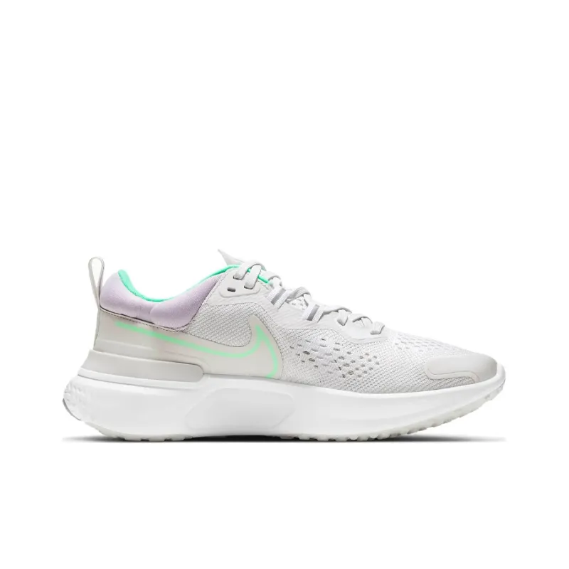 Nike React Miler 2 Platinum Tint Green Glow Women's-1
