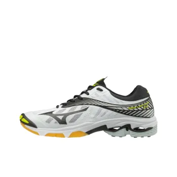 Mizuno Anti-Slip And Wear-Resistant Breathable Low-Top Running Shoes Unisex White Black