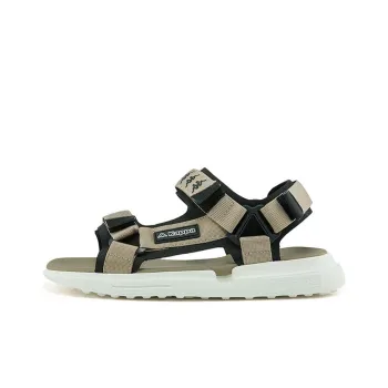 Kappa Beach Sandals Unisex Gray Army Green